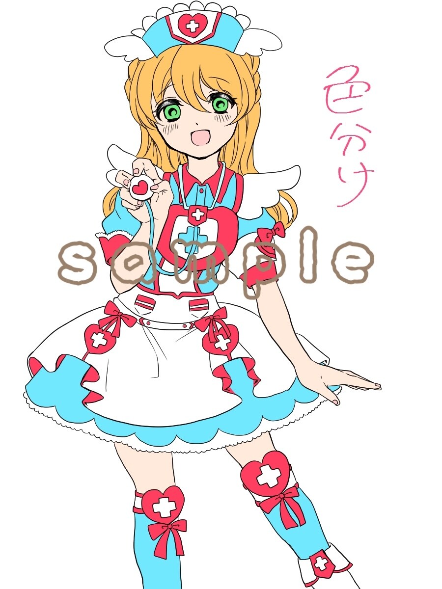 マイキャラ描きます あなたのプリチャンアイドルがイラストに！ イメージ4