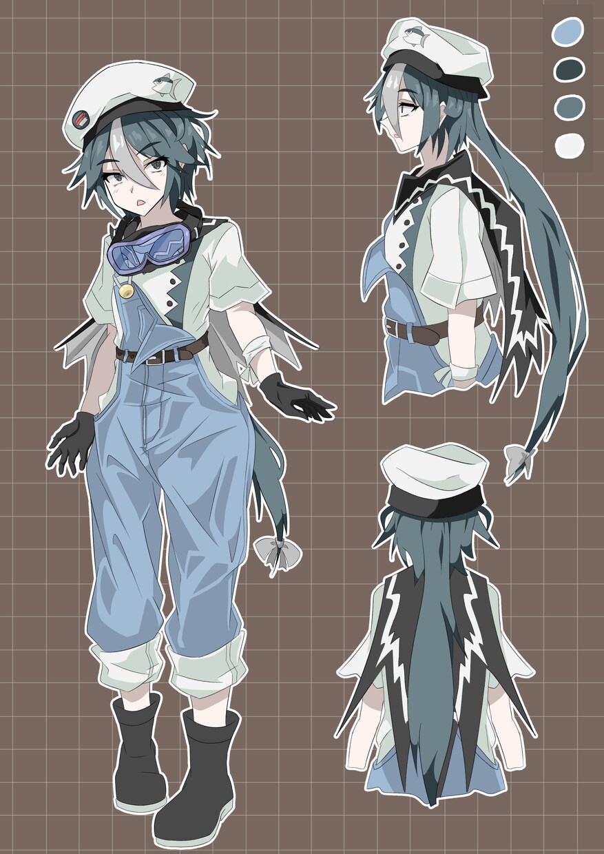 暗めの雰囲気の人物を描きます 趣味で絵描き歴10年の経験がある絵師もどきが描きます イメージ1