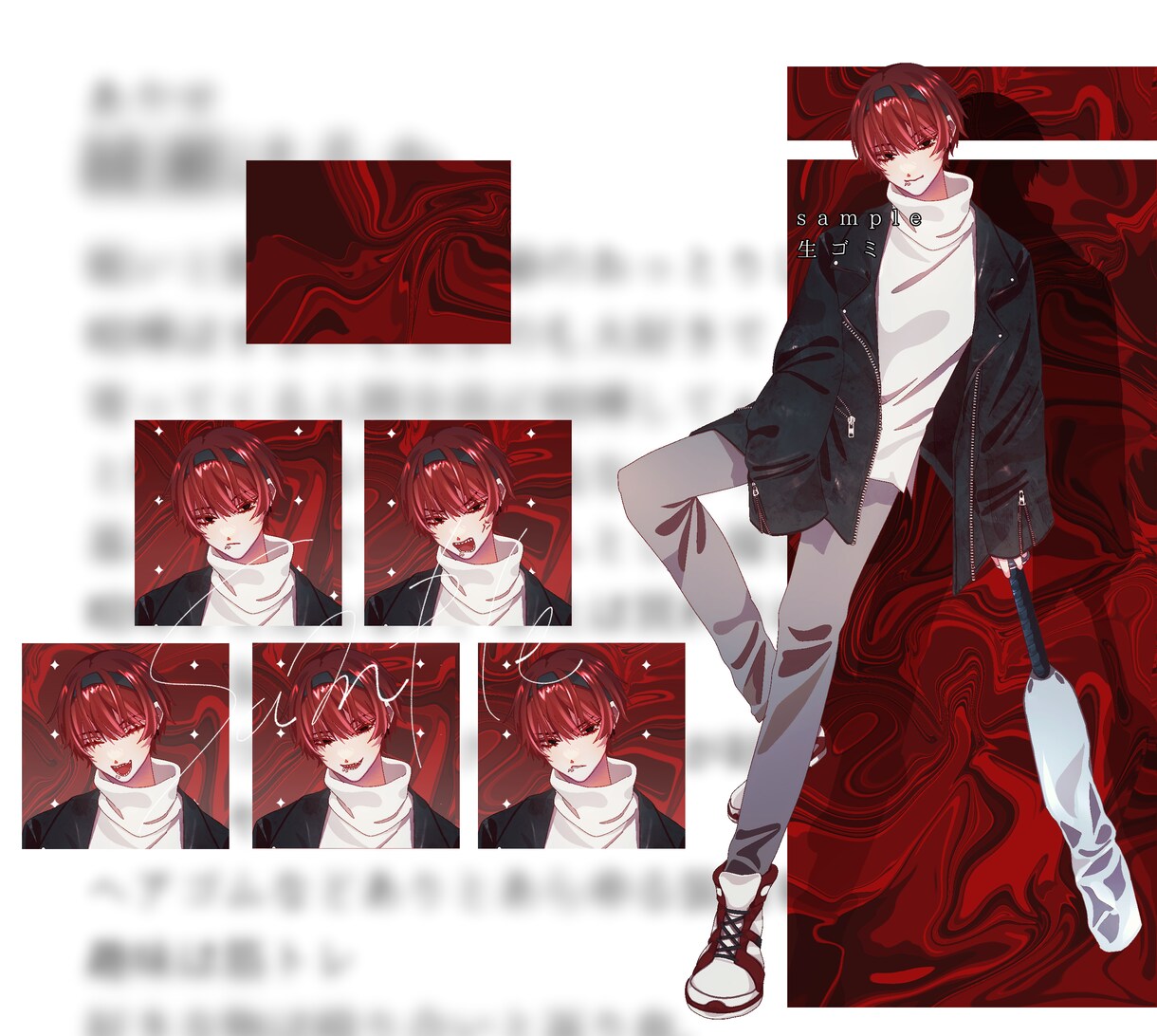 TRPGや動画等で使える立ち絵を作成致します パキッとしたイラストを描きます イメージ4
