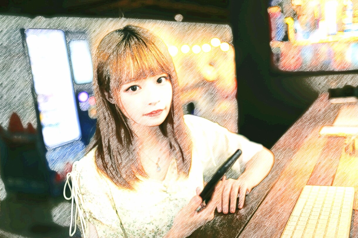 3枚迄.スケッチ加工致します ○o。.色鉛筆、鉛筆スケッチ加工○o。. イメージ1