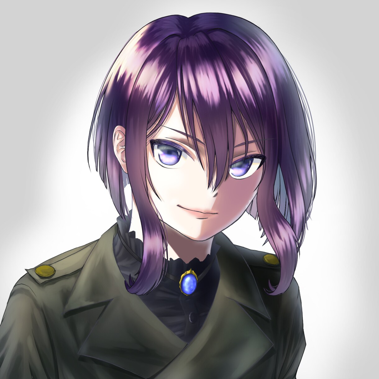 ほんのり厚塗り風イラスト賜ります 曲線美とロングのサラサラヘアが得意です イメージ3