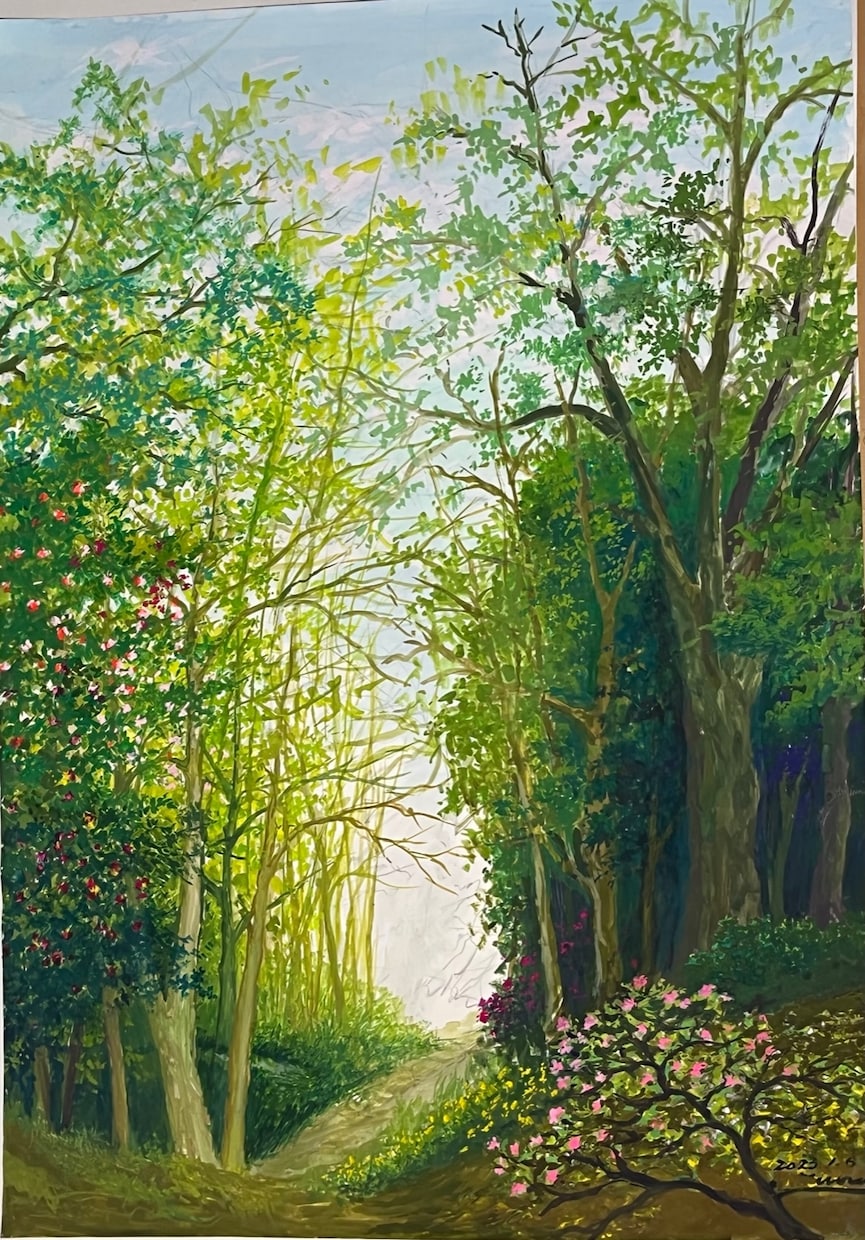 お部屋にちょっと絵を飾りたい方にお売り致します 中学生時代から50年以上絵を描いてます イメージ5