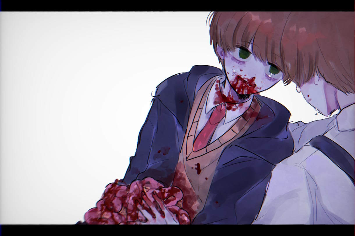 小説の挿絵、表紙をお描きします 可愛くてグロテスクなイラストで目を惹きましょう！ イメージ6