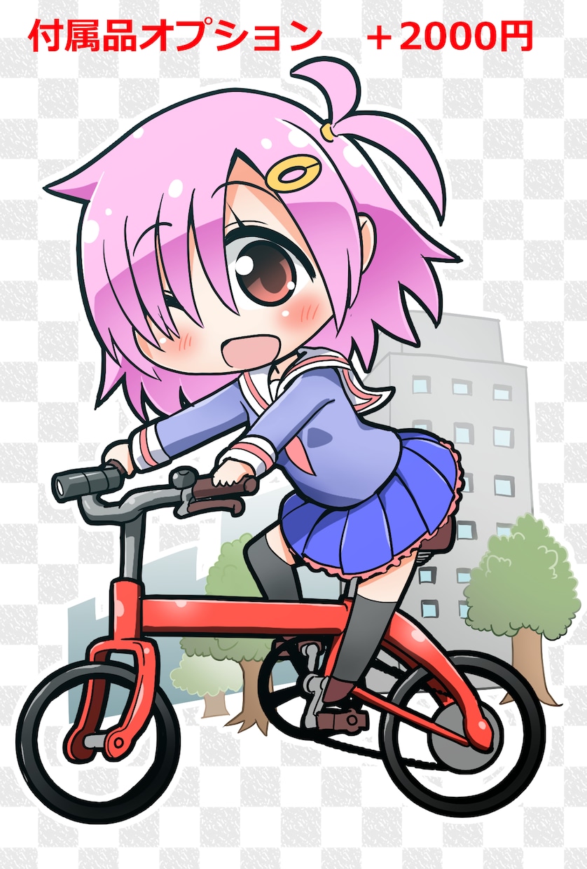 3点セットで割安！ちびキャラ描きます Webページや販促品にカワイイちびキャラ！ イメージ2