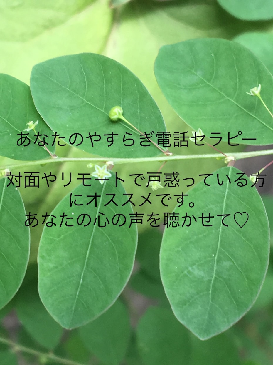 一緒にあなたの心地よいところを探します 身近な人に話せない。そんな時あなたの声を聴かせて下さい。 イメージ1