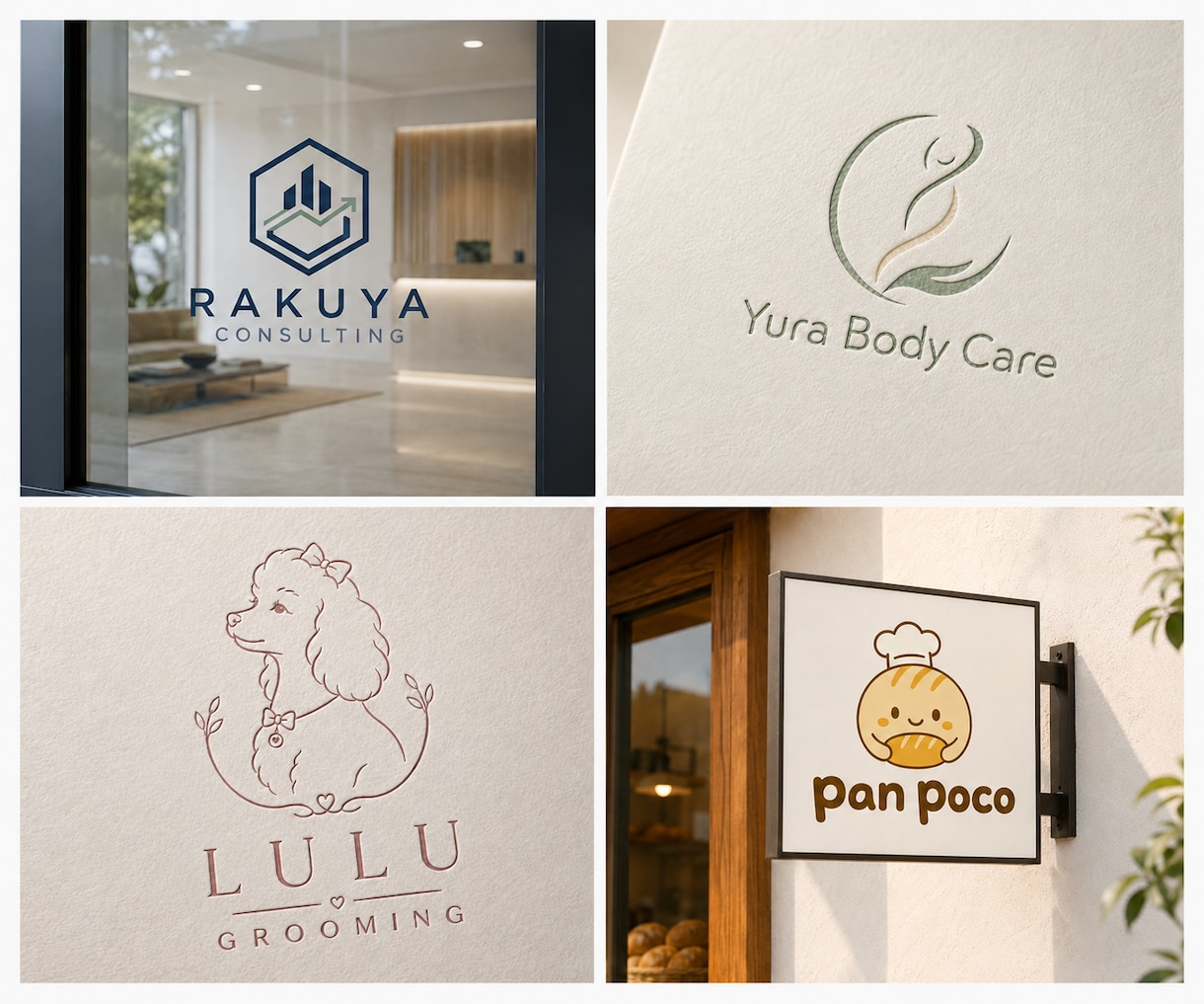起業・開業の店舗、企業向けのロゴを制作いたします 初めてでも安心、これからオリジナルロゴが必要な方へ イメージ5