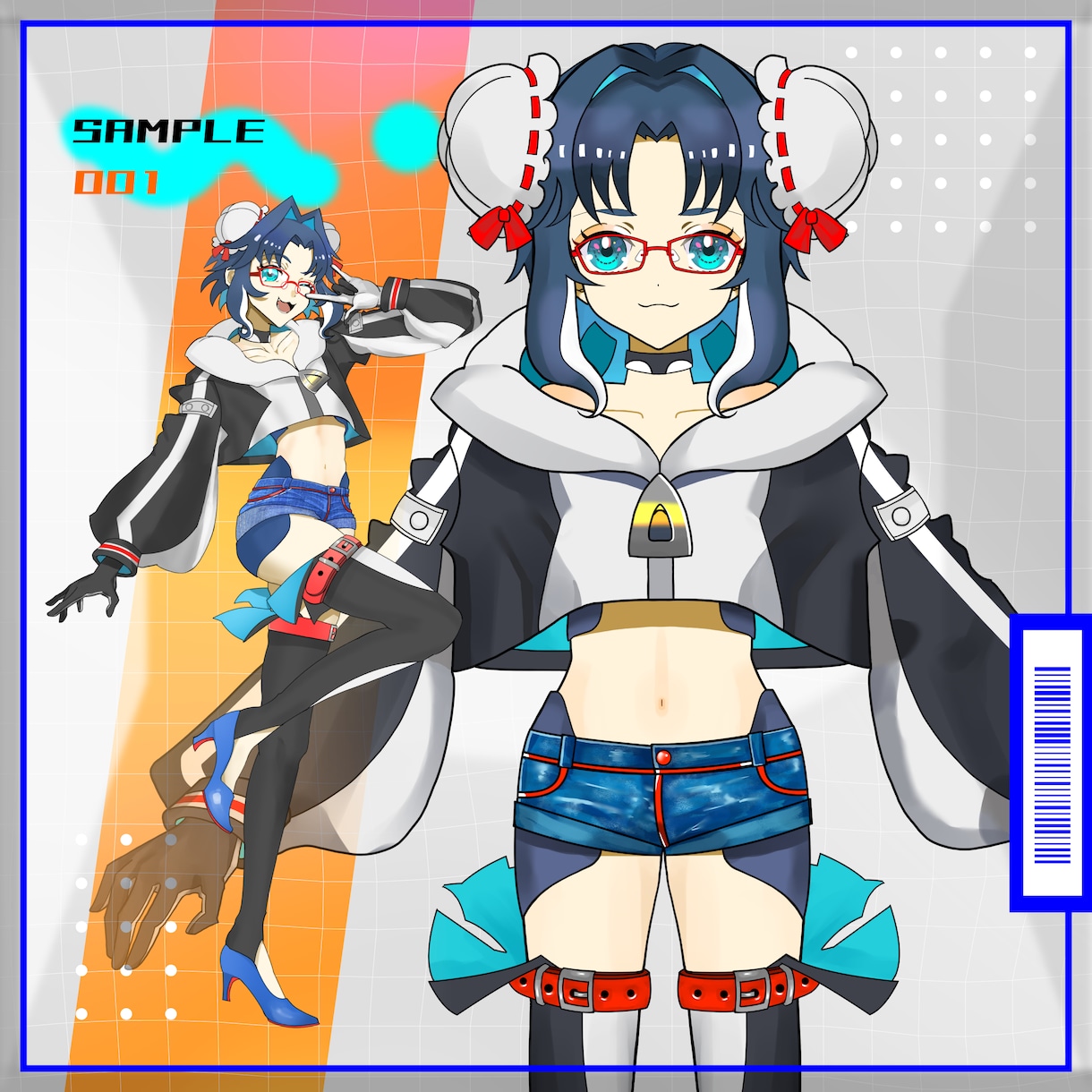 キャラデザも可！立ち絵制作します 商用利用無料！老若男女人外なんでもかきます！ イメージ8