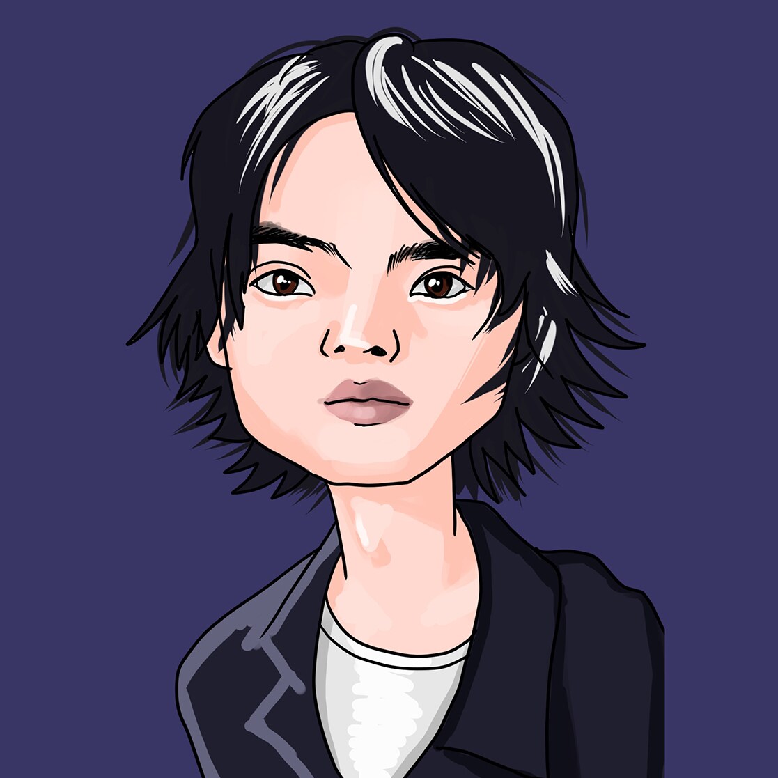 最短3日★ポップなデフォルメ似顔絵を制作します SNSアイコン、名刺に個性を。商用利用可。 イメージ3