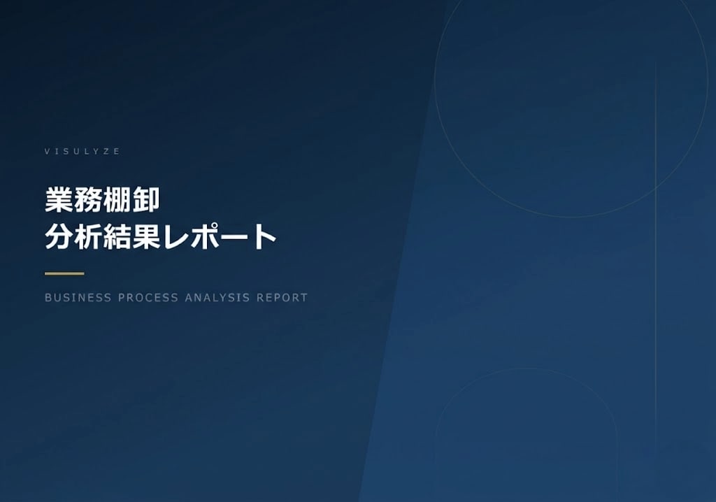 会議ゼロ！データで業務のムダを可視化します 属人化や見えないコストを特定。入力だけで完了する業務分析 イメージ3