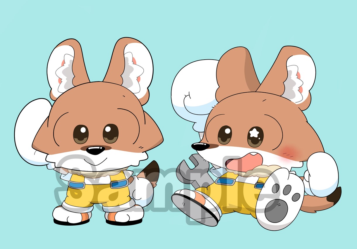 ポップでキャッチーなオリジナルキャラクター作ります かわいい！商用利用OK！販促効果バツグンなキャラ作ります！ イメージ4