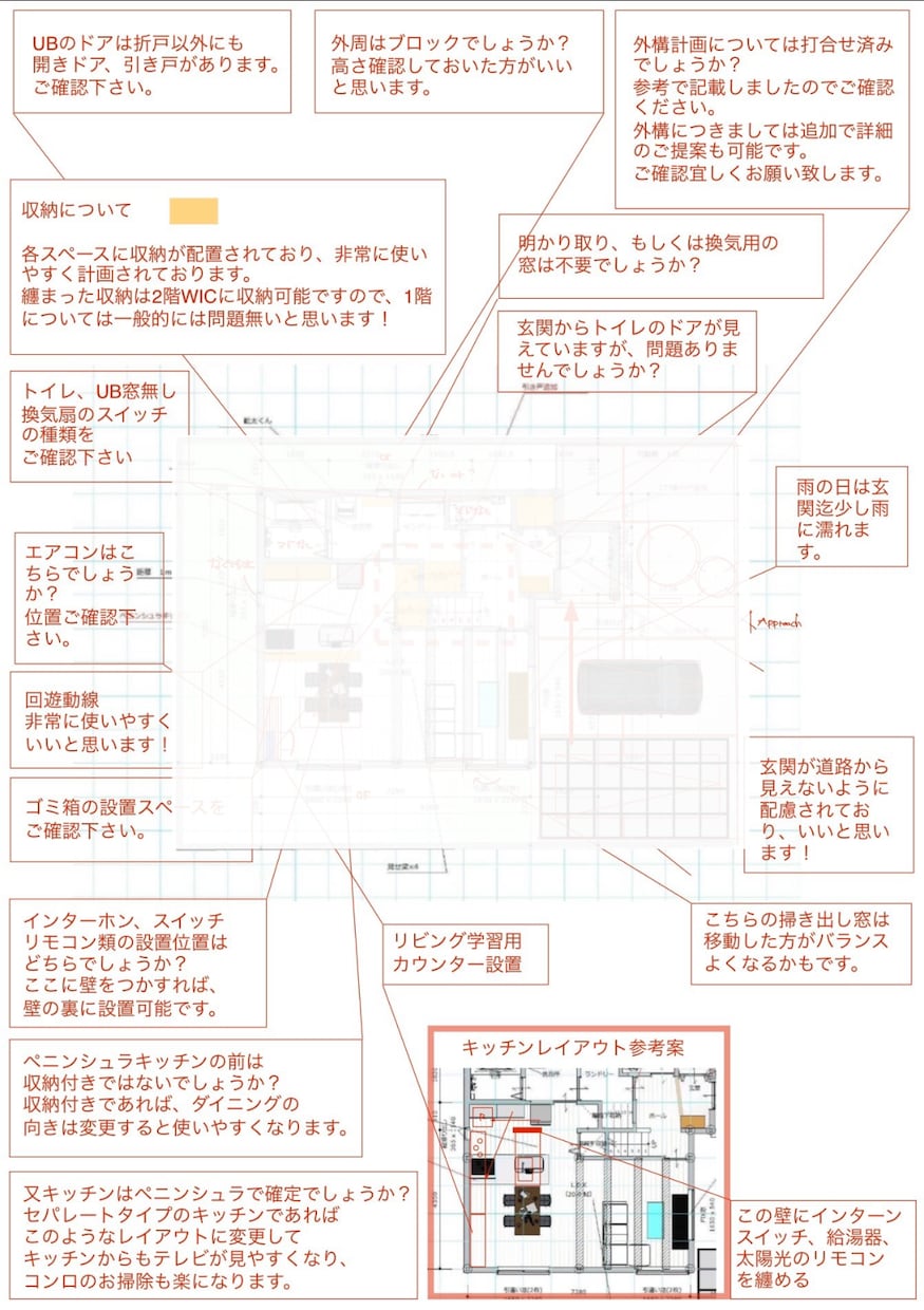 一級建築士が間取りを改善案付きで徹底チェックします 後悔しない新築・リフォーム相談＆セカンドオピニオンお気軽に！ イメージ7