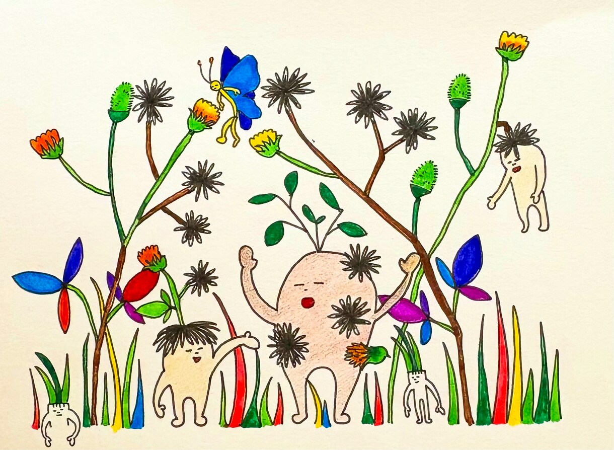 癒しの森の空気を添えるイラストを描きます 手描きのぬくもりで、あなたのブランドにやさしさを イメージ8