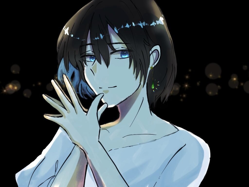 SNSアイコンお描きします 透明感のあるカッコイイキャラを描きます イメージ2