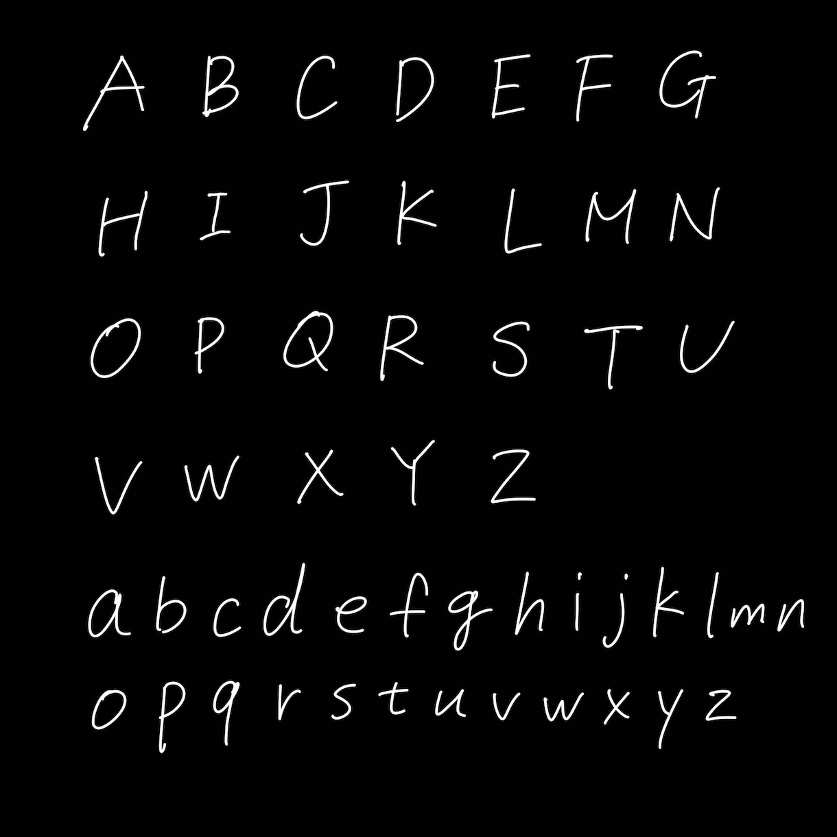 おしゃれでエモめの手書き文字書きます きれいめ、平成ギャル系◎ SNS投稿用画像などにも！ イメージ5