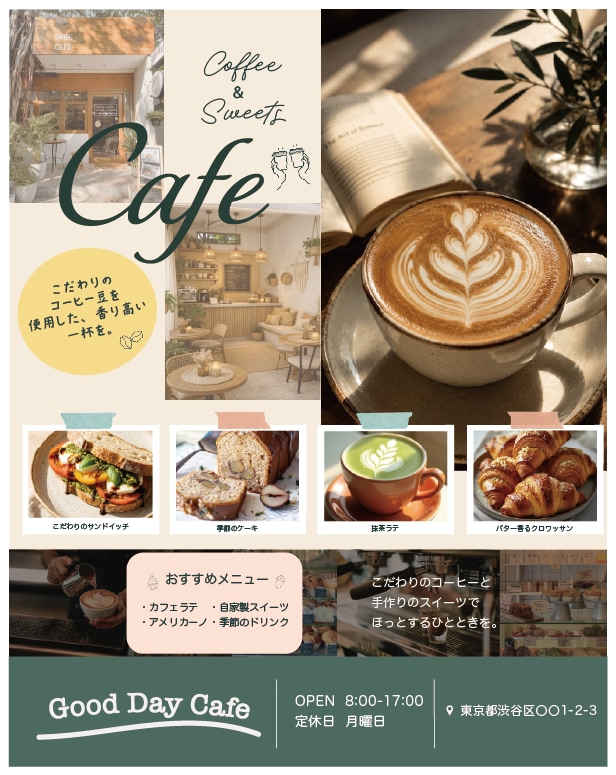 伝えたい!をカタチに。チラシを制作します あなたの想いが伝わるチラシを制作します！ イメージ2