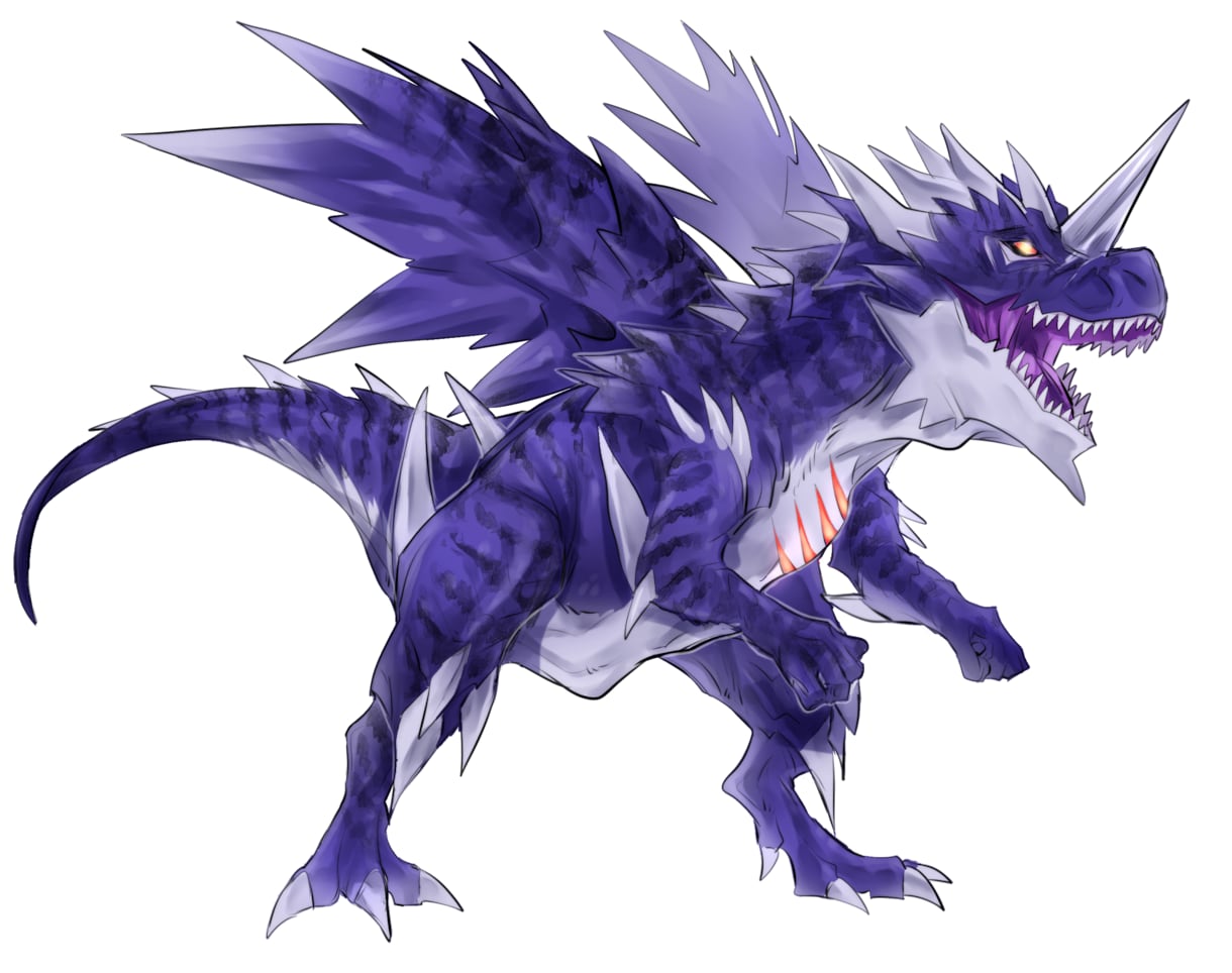 ドラゴン・モンスター・エネミーデザインいたします ◇TCGイラストレーターが手がけるモンスターイラスト！ イメージ2
