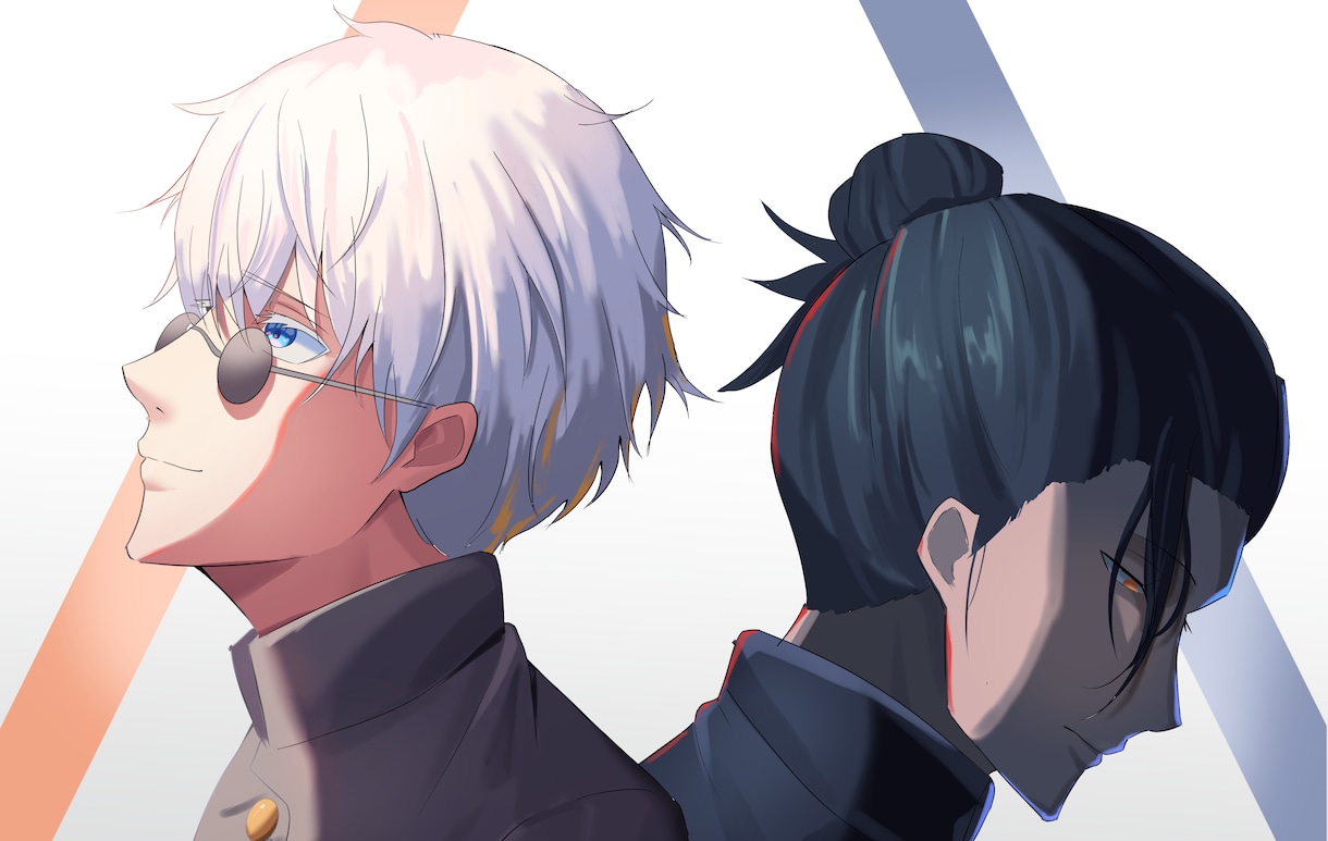 SNSアイコンや1枚絵など様々なイラストを描きます 現役イラストレーターがご要望に沿ったイラストを描きます イメージ3