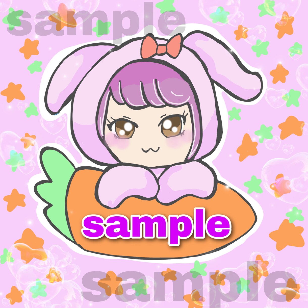 可愛いオーダーメイドの着ぐるみアイコン描きます プレゼントやサプライズにもおすすめ。親子、カップルにも！ イメージ5