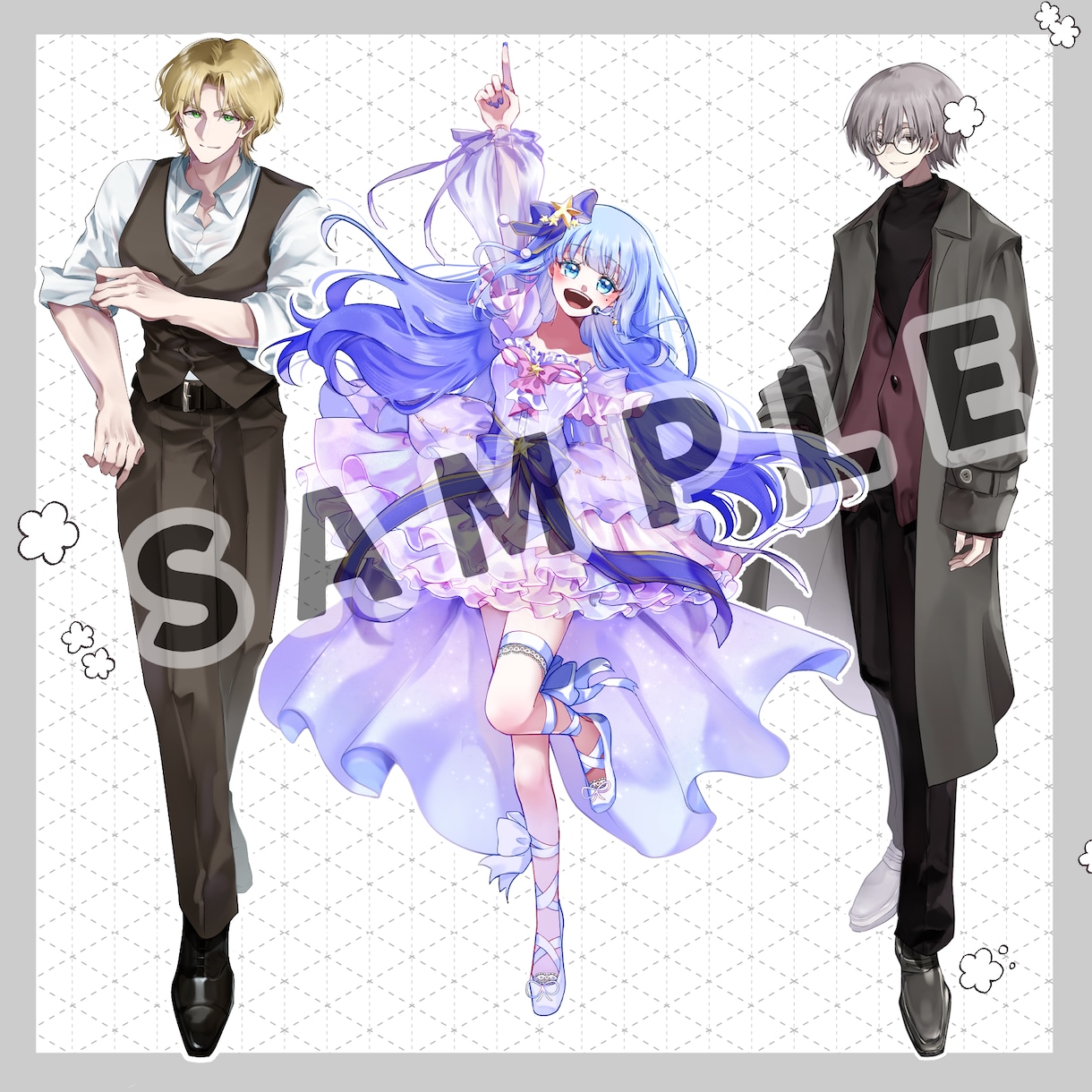TRPG等の立ち絵制作承ります 現在はリテイク無制限中です！！ イメージ5