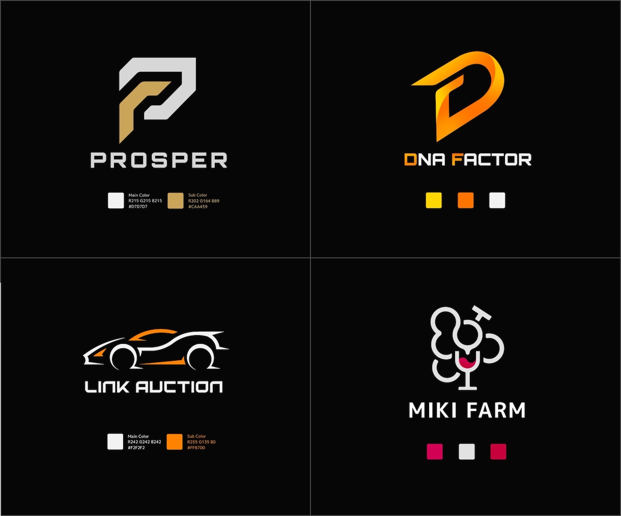 修正無制限】高品質なロゴデザインを格安で提供します 【短納期×高品質×低価格のハイコスパサービス ⠀】 イメージ1