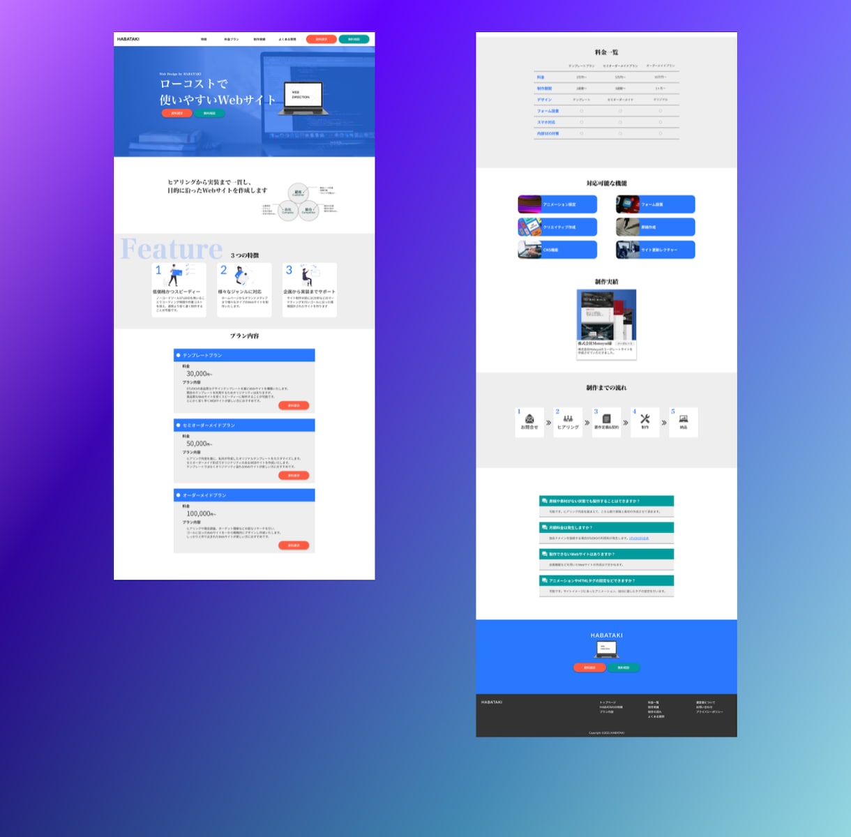 ペライチでLP（ランディングページ）作成します Webマーケターに企画からデザインまで丸投げOK イメージ3