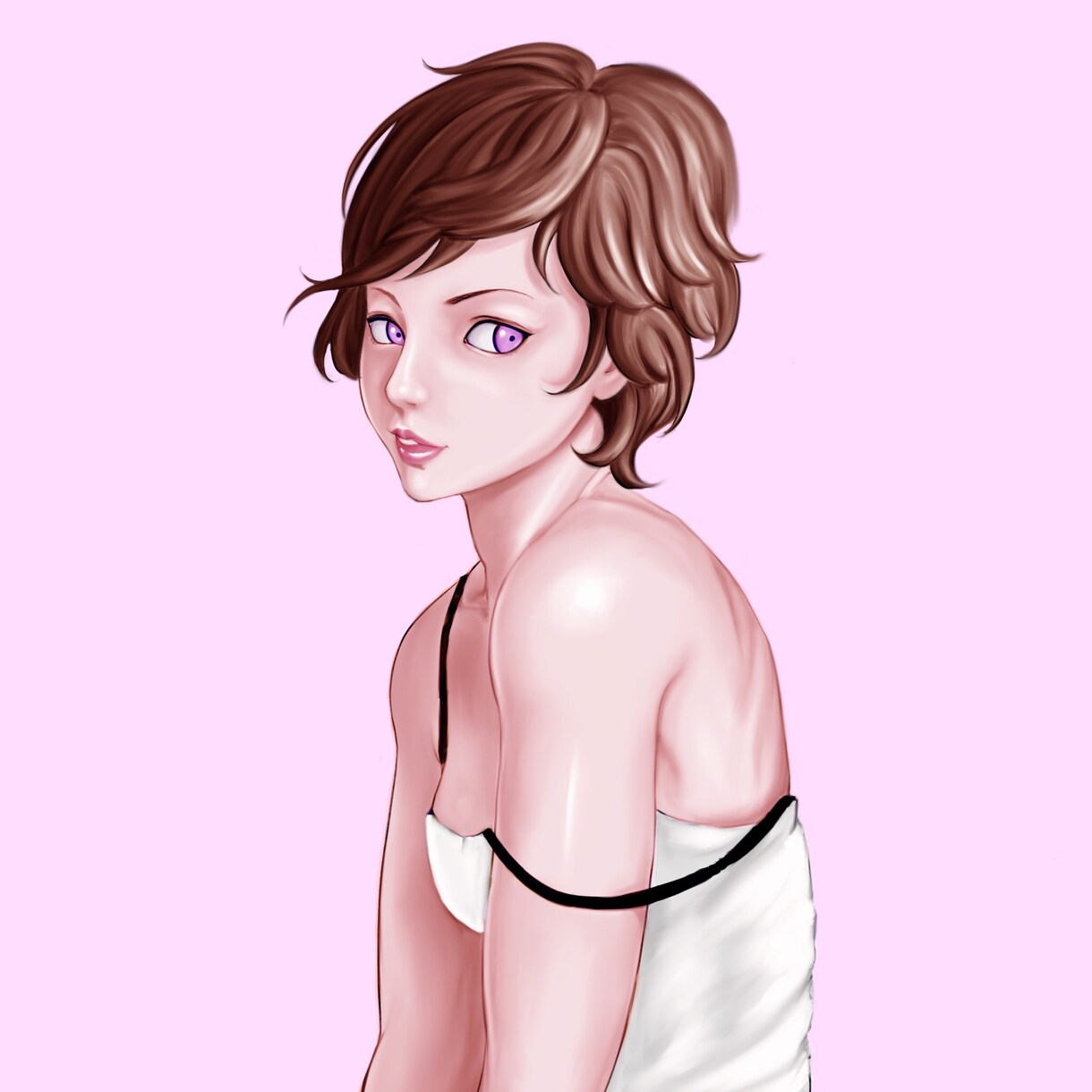 おシャレな厚塗り美女イラスト制作します 電子書籍の表紙やアイコン、ブログのヘッダー画像など イメージ3