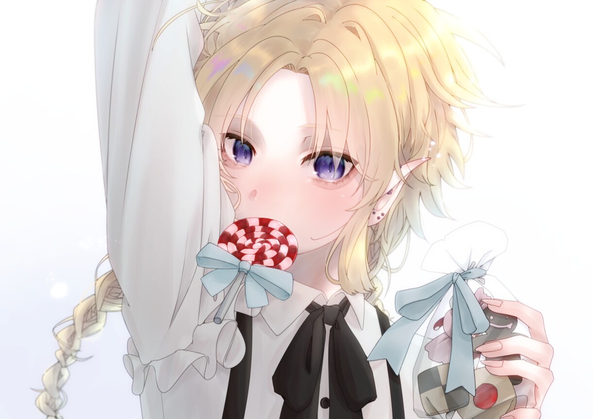 アイコン、グッズにも！立ち絵イラストをお描きします SNS・ネット活動などでキャラクターイラストが必要な方へ イメージ5