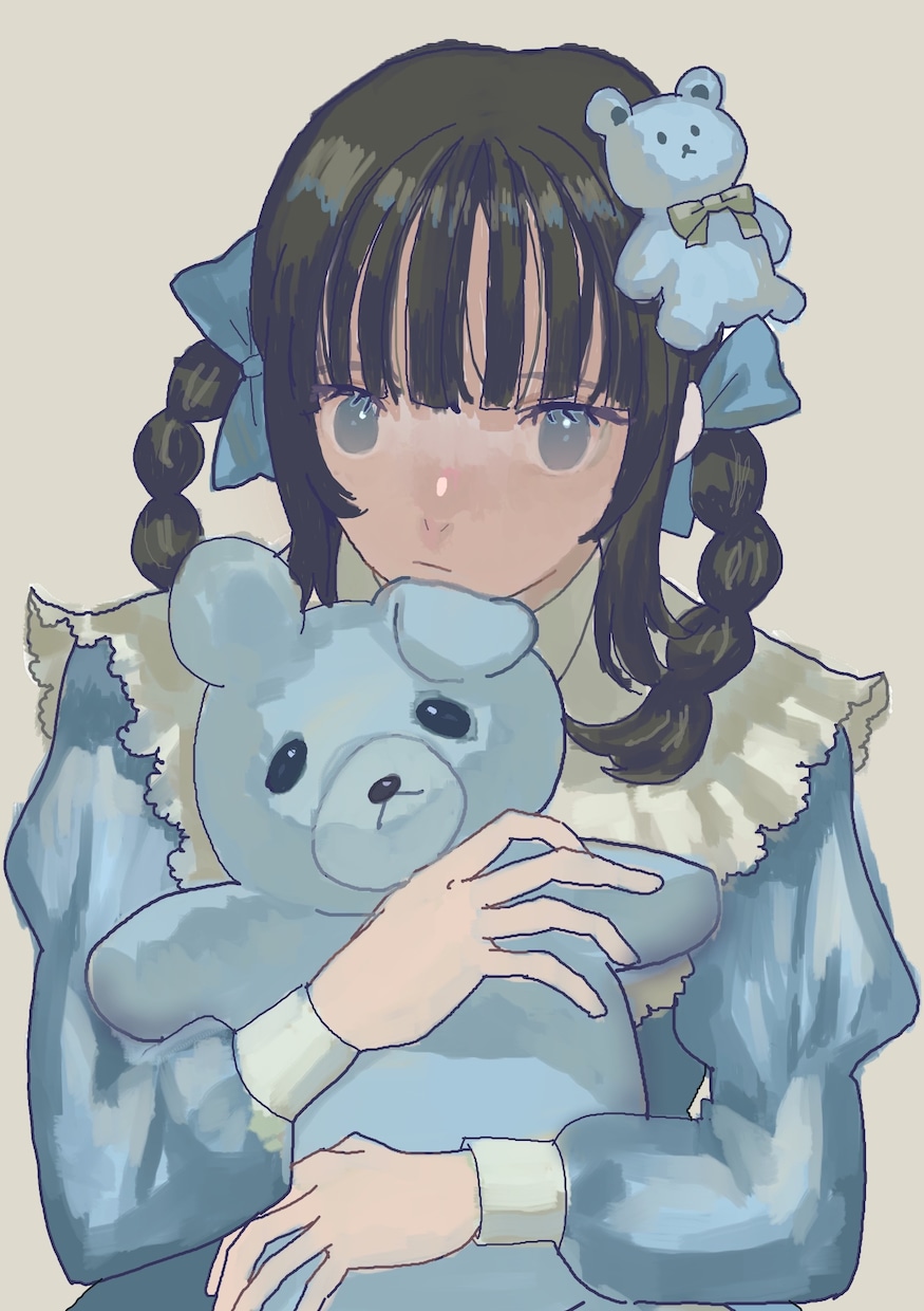 お洒落な厚塗りアイコン描きます シックな厚塗りアイコンお描きします イメージ4