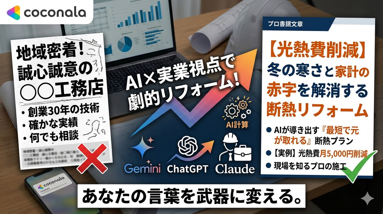AI×実業視点で営業資料を劇的リフォームします 最短24時間！3大AIと現場の知恵で「売れる」言葉を創り出 イメージ1