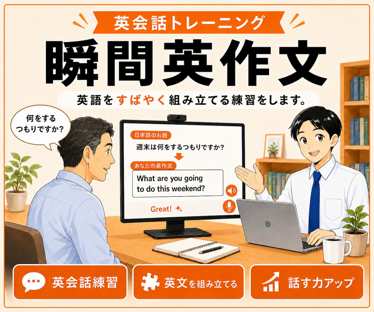 大学生・社会人の方に「英語」を基礎から教えます 英検対策・TOEIC対策・英会話に必要な英文法を教えます！ イメージ11