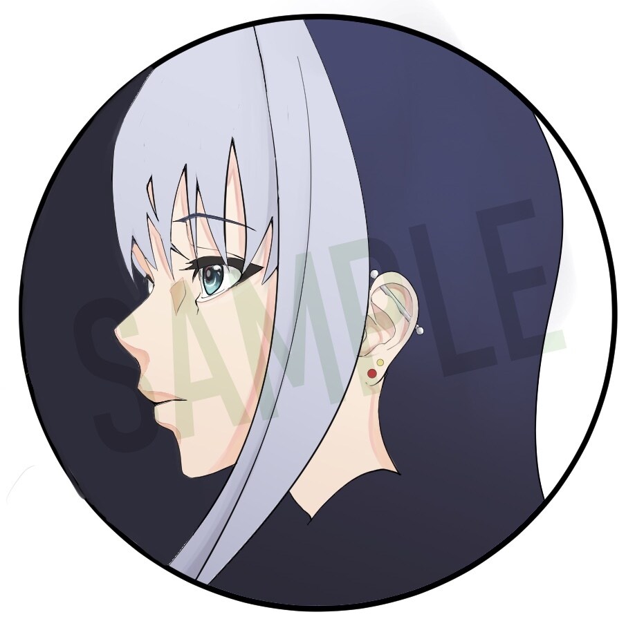 最短即日！超激安でアイコン、ヘッダー制作します シンプルでかつ映えるデザインで描きます！ イメージ1