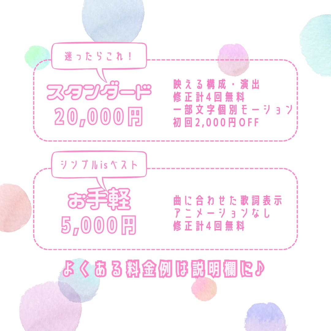 また見たくなる中毒性！惹きつける可愛いMV作ります 歌ってみた/オリジナル曲/ゲーム/配信/Vtuberなど イメージ3
