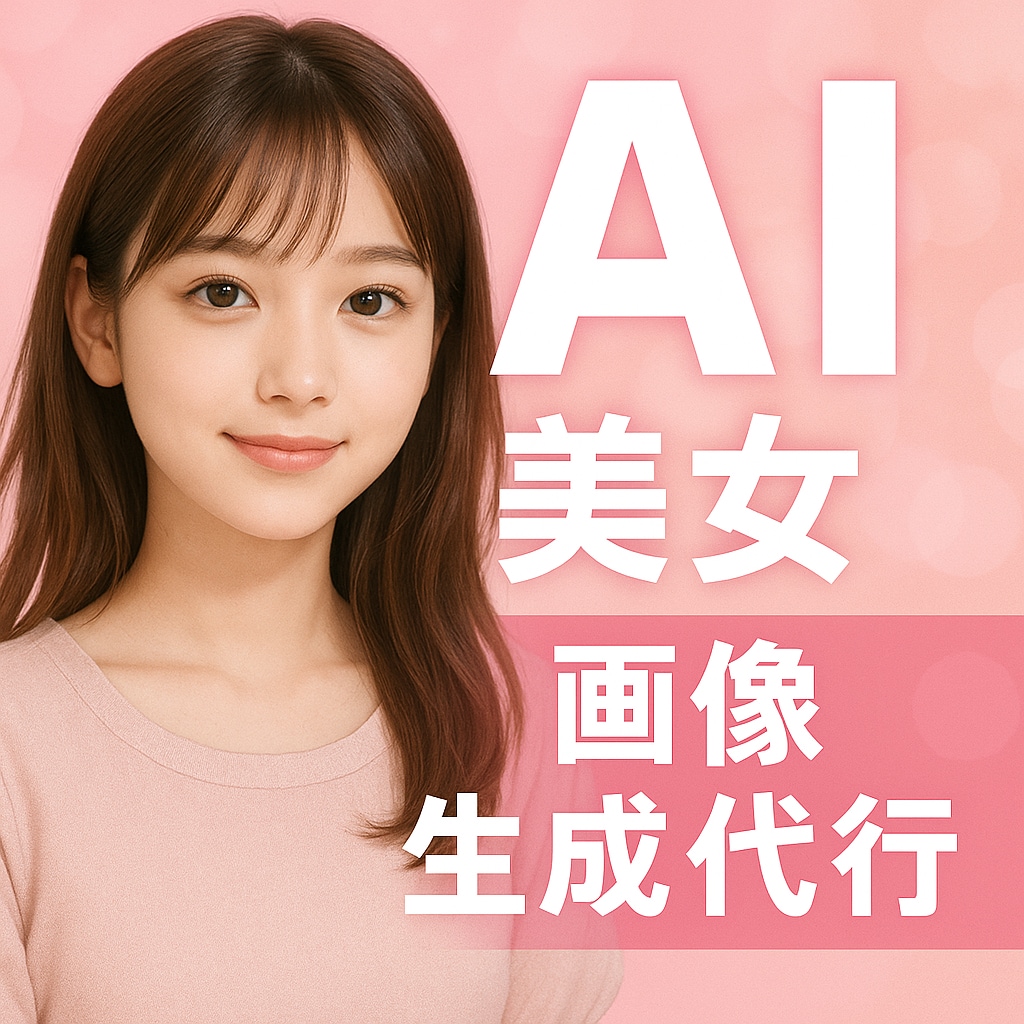 AI美女画像生成代行します 10枚から承り、追加１枚ごとに100円で生成します！ イメージ1
