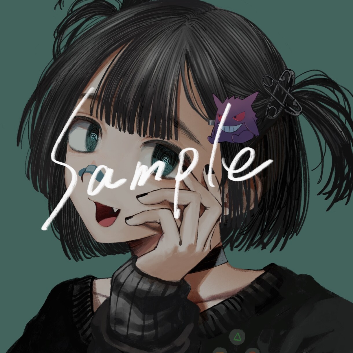 SNSアイコン作成します あなた用のイラストを描きます。 イメージ7