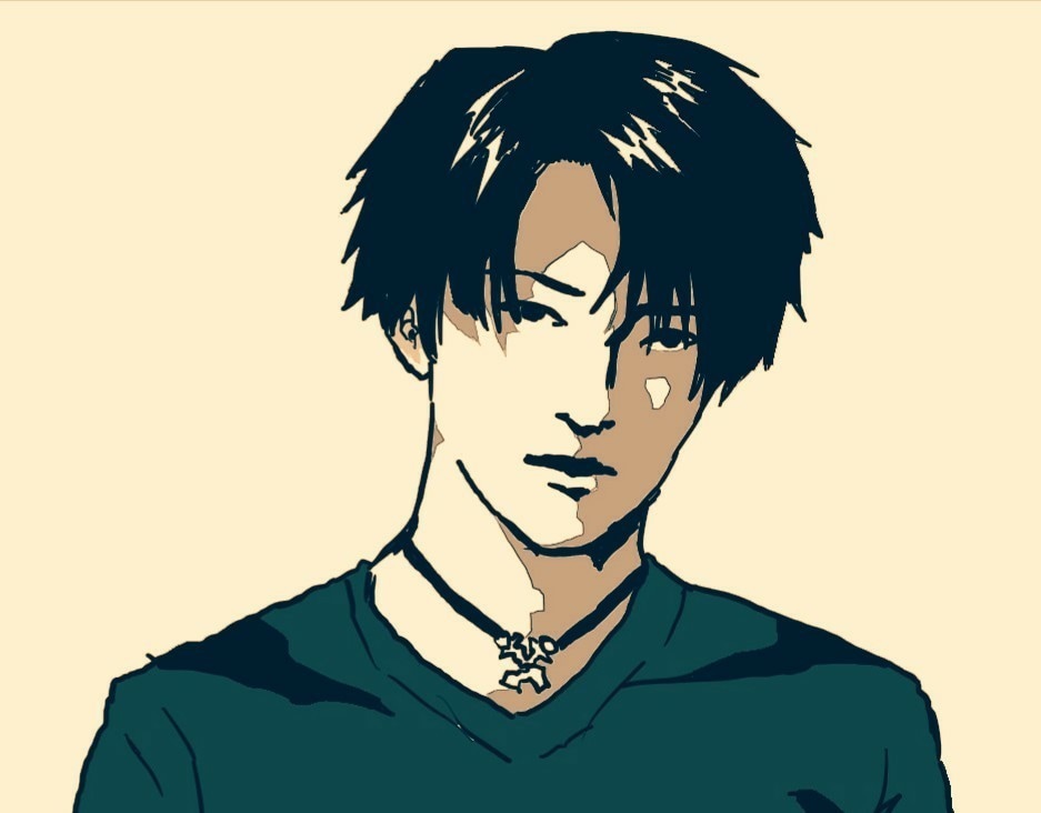 最短即日！アイコンに使えるクールな似顔絵を書きます 似てるけど似すぎない、丁度いいアイコンを作成します イメージ4