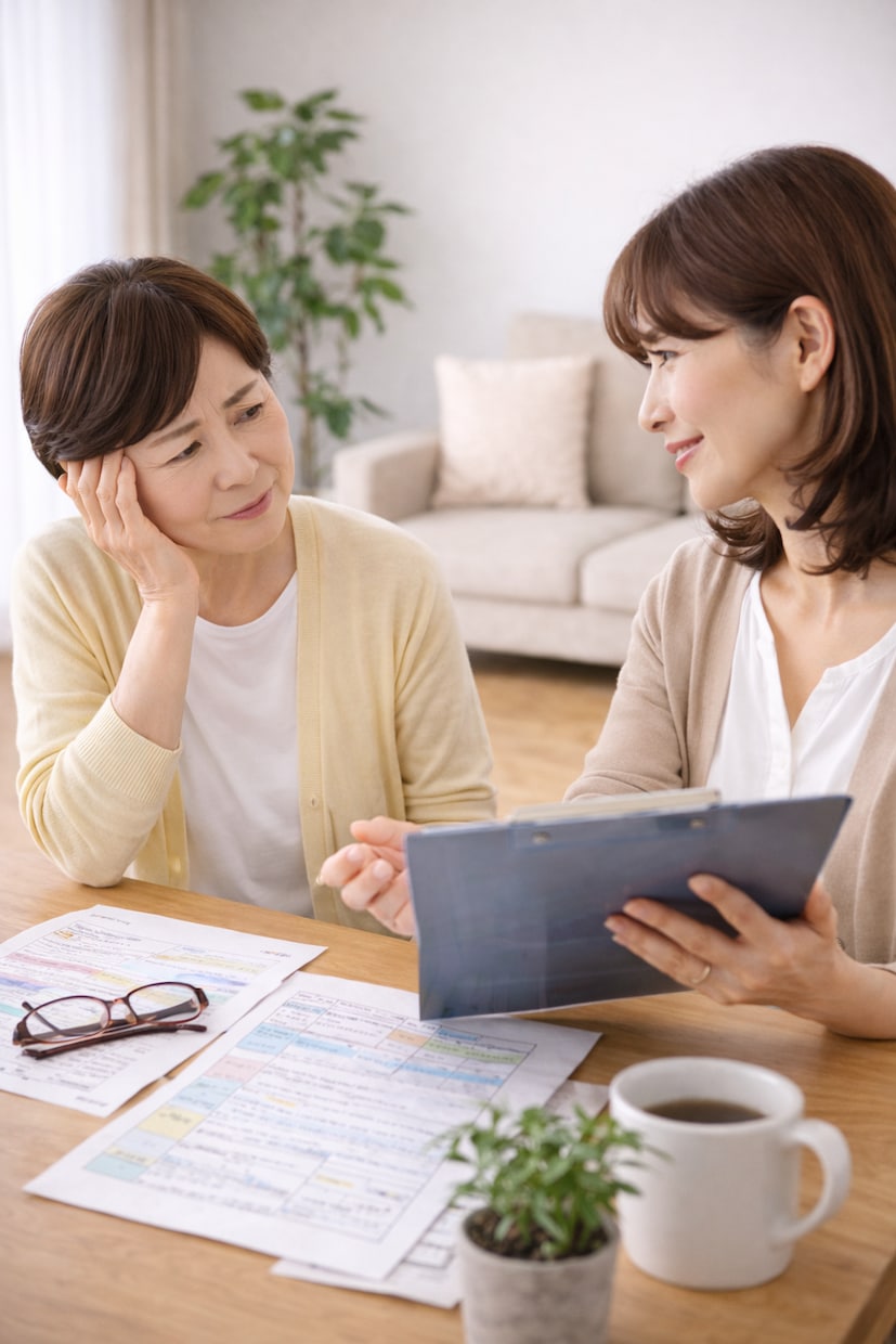 誰にも聞けない介護の疑問、看護師が一緒に整理します 「これって聞いていいの？」その迷い、そのまま話してください イメージ2