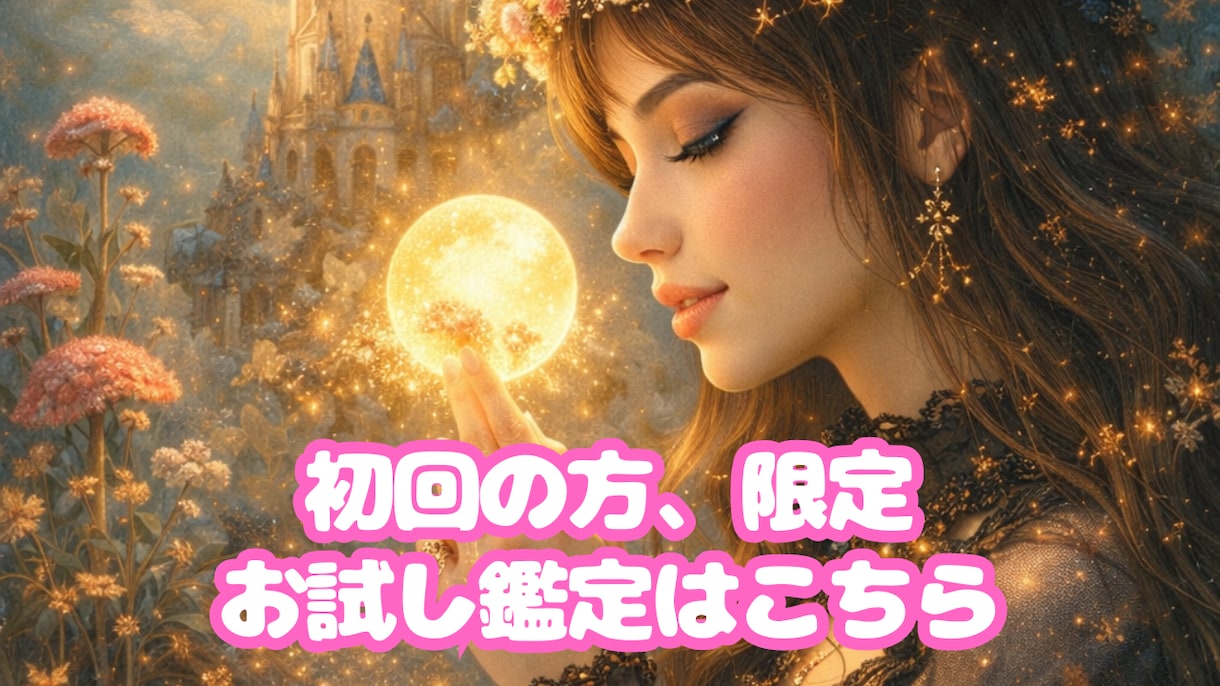 注目‼️初めての方限定‼︎お安くお試し鑑定します ⭐️1人でも多くのお客様が幸せになる様に導きます‼️ イメージ1