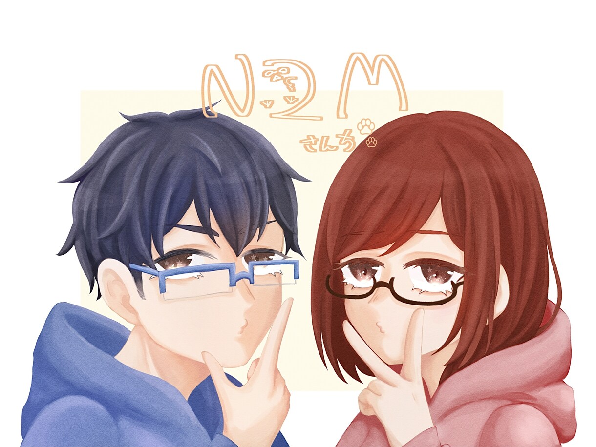 可愛いキラキラしたイラストお描きします SNSアイコンに使えるイラスト！ イメージ6