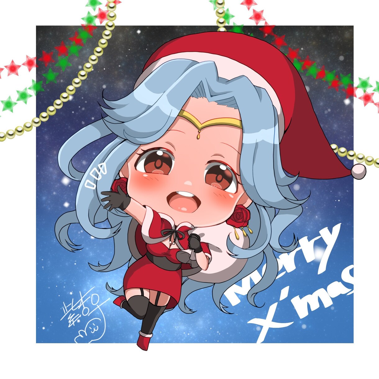 ミニキャライラストをお描きします 貴方の好きなキャラをぷにぷにした2等身キャラにしませんか？ イメージ2