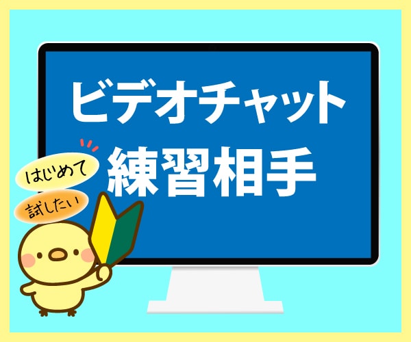 はじめてのビデオチャット　お試し相手になります ご自身のビデオチャット商品を試したいと考えている方へ イメージ1