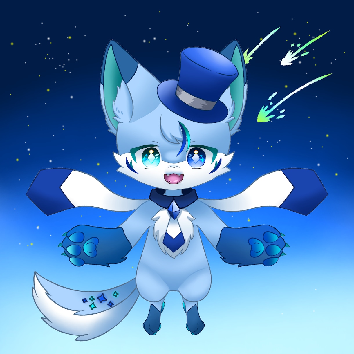 IRIAMで配信するケモノ立ち絵をお描きします 好きをカタチに特別な1匹をあなたに イメージ1