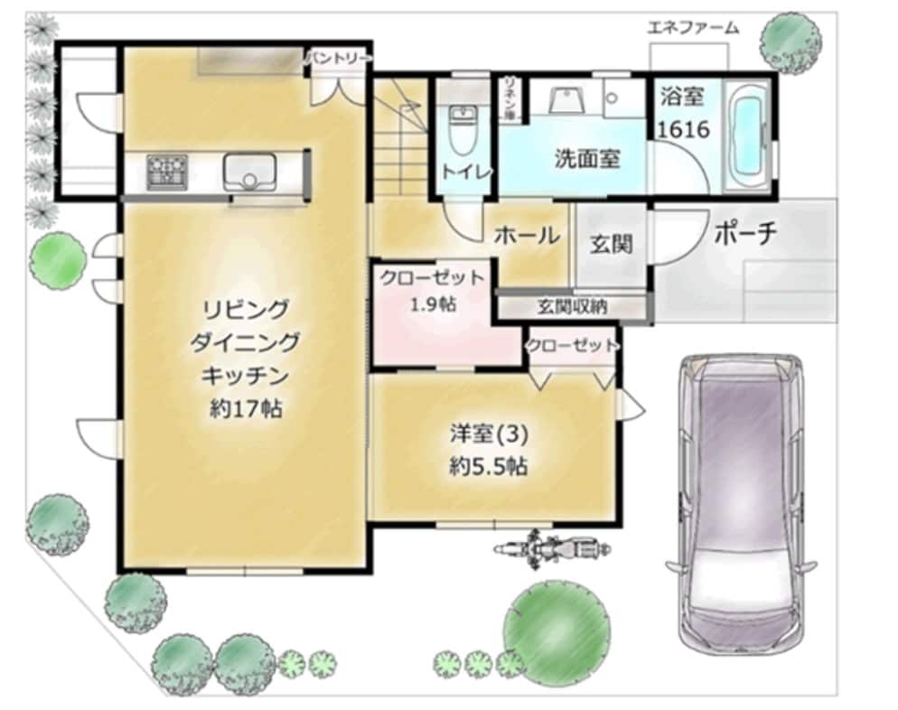 間取り図【1フロア@1500】で作成致します 手書きのデータでもOK/良い感じにお作りします(^^) イメージ4