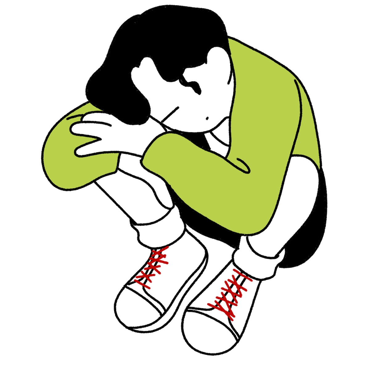 シンプルでフラットなイラスト描きます シンプルでモードなイラストいかがですか？ イメージ1