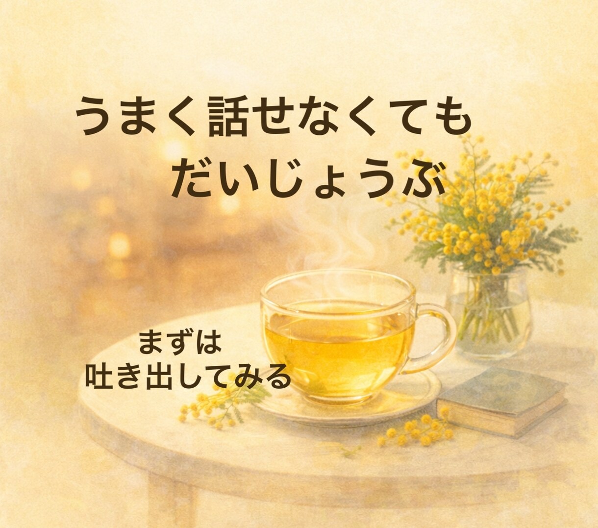 モヤモヤを吐き出せばスッキリします 自由に吐き出してください。とっ散らかったままでだいじょうぶ。 イメージ3