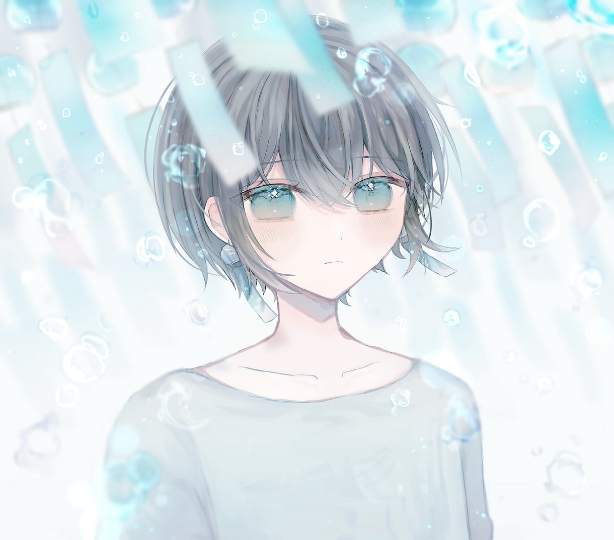 儚くて可愛い雰囲気のイラストを制作します アイコン/一枚絵/立ち絵など!!何でもご相談ください⟡.* イメージ3
