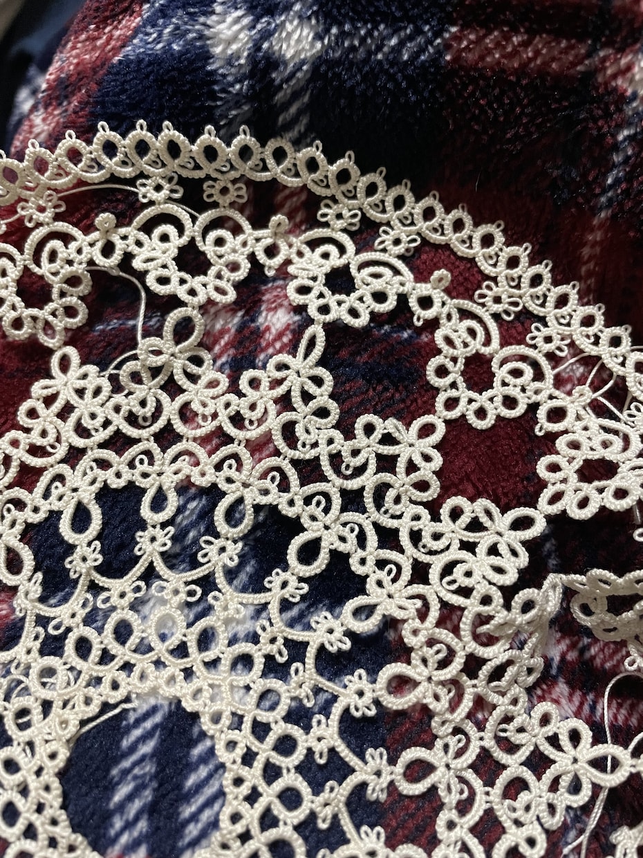 タティングレースの製作代行いたします タティングなら、小物でも大きなものでもまずはご相談ください！ イメージ1