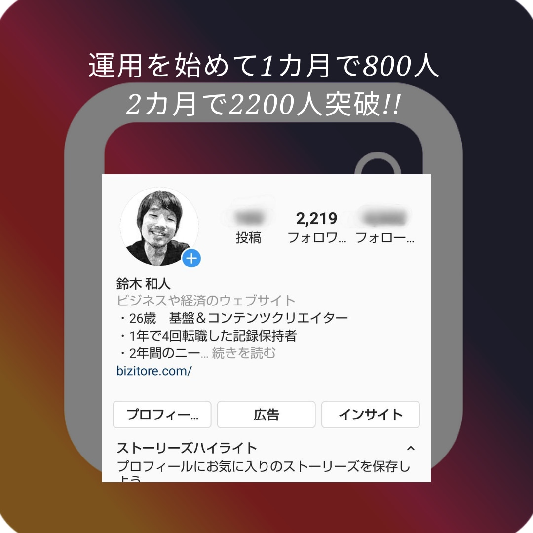 Instagramのアカウントをコンサルします たった数時間のコンサルで成果の出るアカウントへ イメージ2