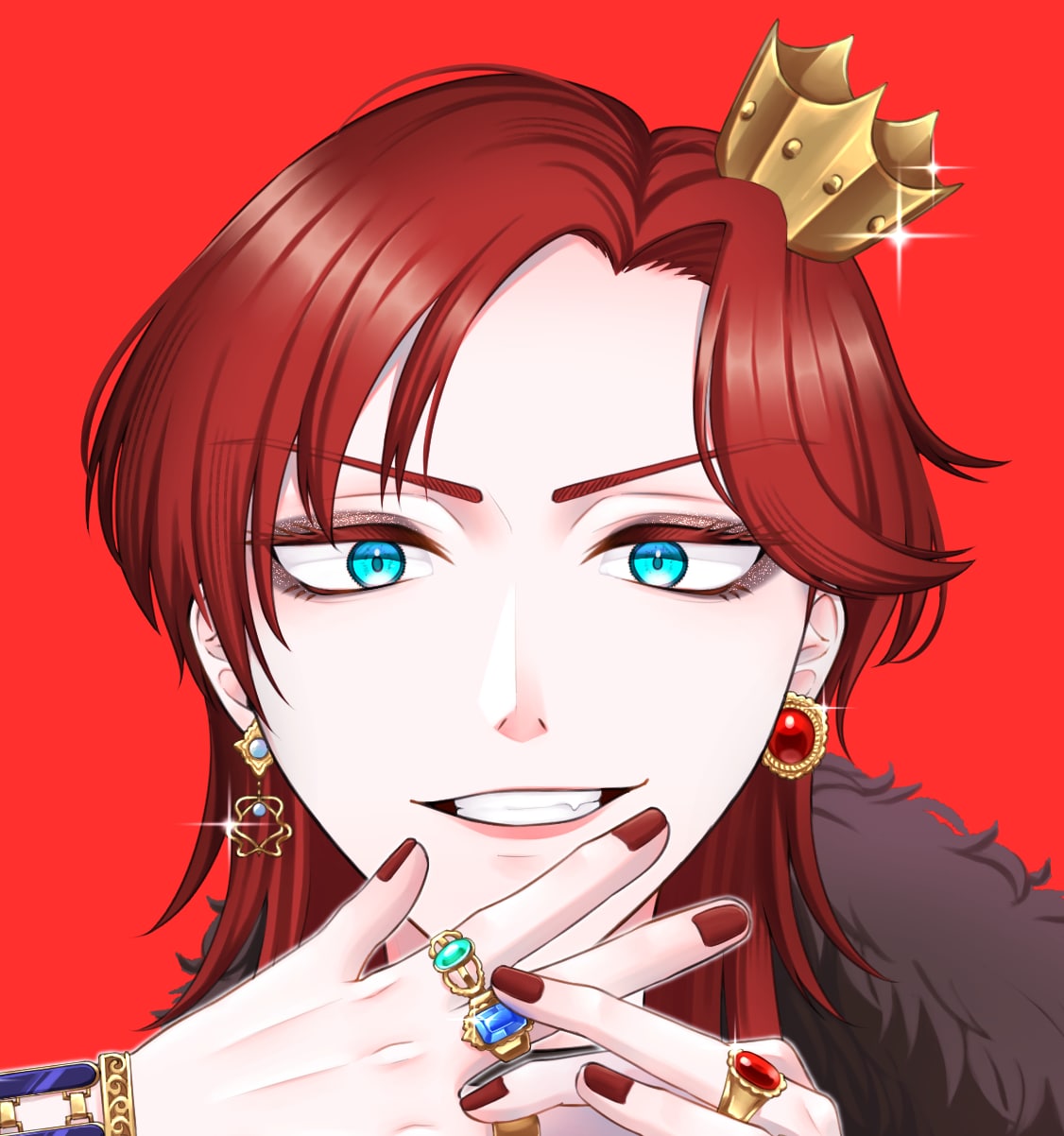SNSアイコン配信用等カッコいいイラスト制作します 一枚絵、アイコン、立ち絵お任せください！ イメージ1