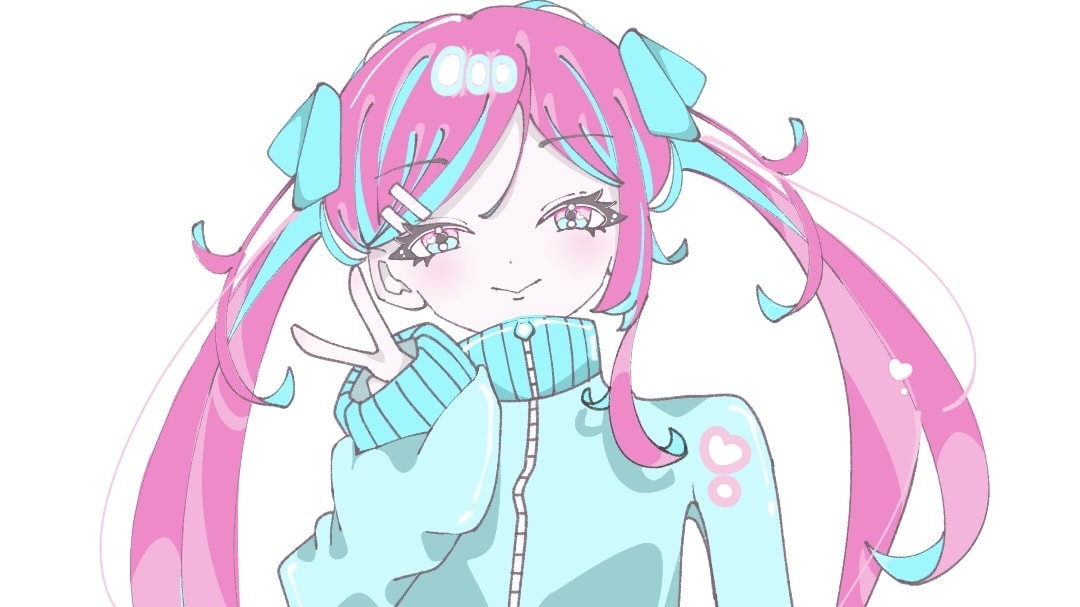 修正無料！IRIAM用立ち絵を描きます 商用利用◎シンプルかわいい！あなたの立ち絵にしませんか？ イメージ1