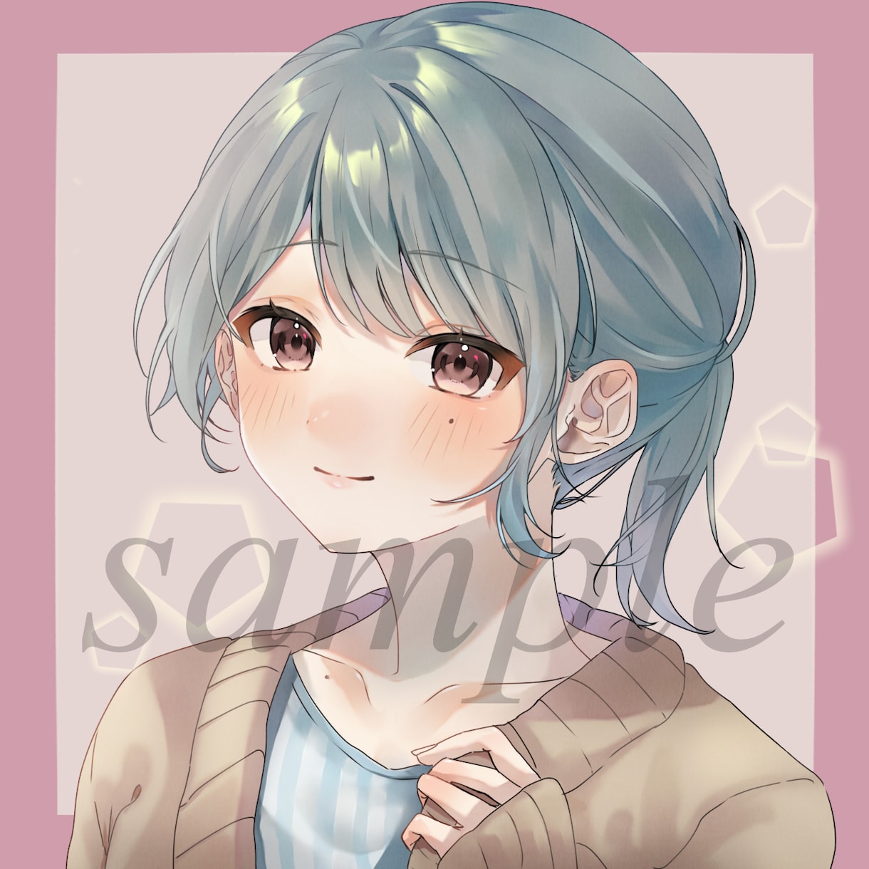 目を惹くアイコンを描きます SNSに使えるかわいいアイコンを描きます イメージ4